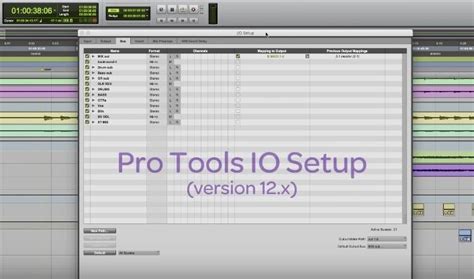 Video Tutorial: Input & Output Setup In Pro Tools 12 